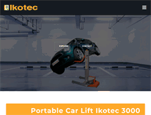 Tablet Screenshot of ikotec.com